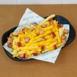 Cheesy Sausage Fries