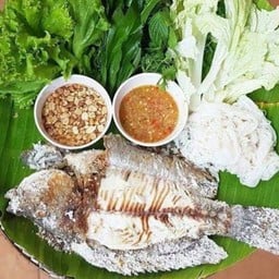 ขนมจีนน้ำยากะทิตีนไก่รสเด็ด.จัด..จ้าน ย่านบางปู🐓🐳🐳 ซ.ศรีอำพล