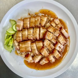 ข้าวหมูกรอบ(พิเศษ)
