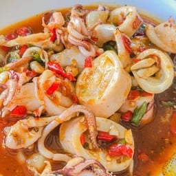 หมึกไข่สามรส