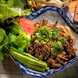 ลาบหมูคั่ว