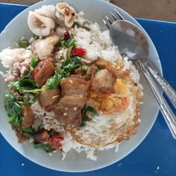 ร้านพี่พร ตามสั่ง ใต้ BTS ตลาดพลู แยกไฟแดง ใกล้เดอะมอลล์ท่าพระ เดอะมอลล์ ท่าพระ