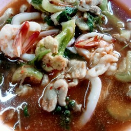 แกงป่ารวมมิตร(กับข้าว)