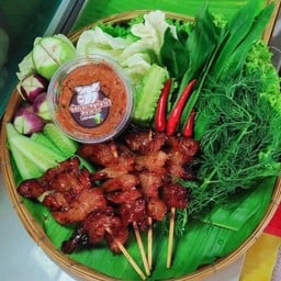 ร้านพ่อน้องเอวาหมูปลาร้าตลาด3ดี