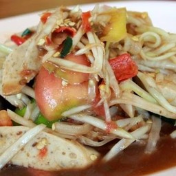 ตำหมูยอ