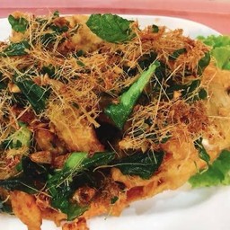 ปลาทับทิมทอดสมุนไพร