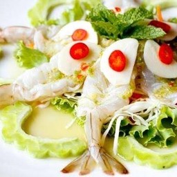 กุ้งแช่น้ำปลา