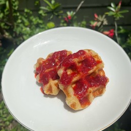 ครอฟเฟิล แยมสตอเบอร์รี่