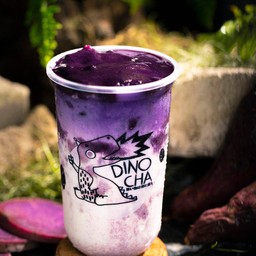 นมสดมันม่วง