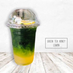 ชาเขียวน้ำผึ้งมะนาว (Green tea Honey lemon)