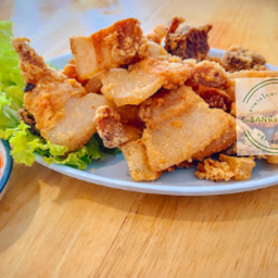 หมูสามชั้นทอด