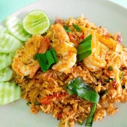 ข้าวผัดต้มยำกุ้ง Fried rice Tom Yum Shrimp