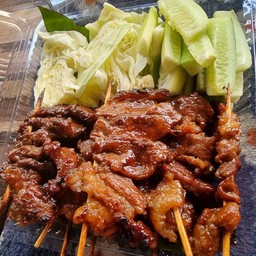 เนื้อย่างร้อนๆ