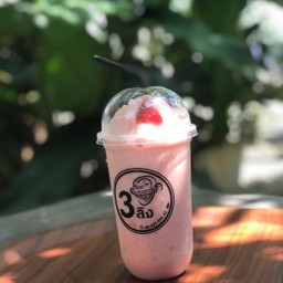 สตรอเบอร์รี่โยเกิร์ตปั่น