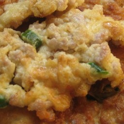 ไข่เจียวหมูสับเป็นกับข้าว