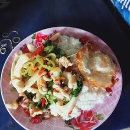 ถุงทองไก่มะระ  อาหารตามสั่ง