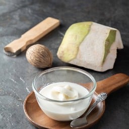 พุดดิ้งมะพร้าวอ่อนนมสด 3 ถ้วย