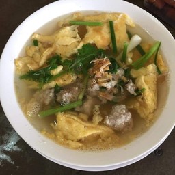 แกงจืดไข่น้ำหมูสับ(กับข้าว)