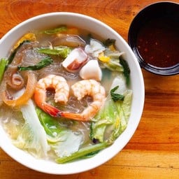 สุกี้น้ำ-ทะเล น้ำซอสหม่าล่าเข้มข้น