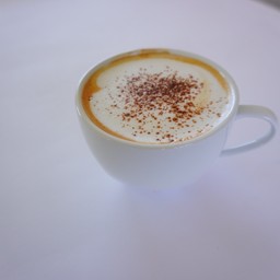 คาปูชิโน่ร้อน