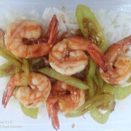 ข้าวผัดพริกกุ้ง