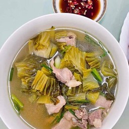 ต้มจืดผักกาดดองซี่โครงอ่อนหมู