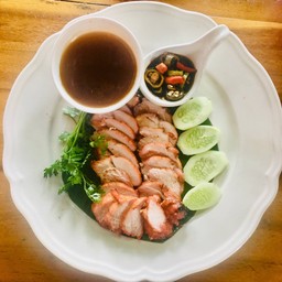 หมูแดงสับ