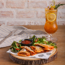 พิซซ่ากุ้งสไตล์แม็กซิกัน