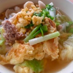 ไข่เจียวน้ำหมูสับ
