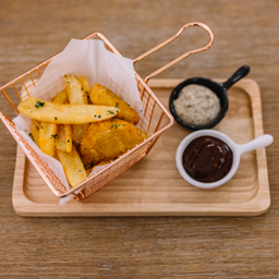 มันฝรั่งรวมทอด