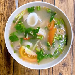 ต้มยำทะเลรวม(หมึก,กุ้ง,ปลา)