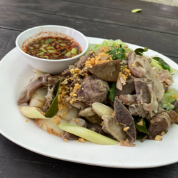 เครื่องในหมูลวกจิ้ม