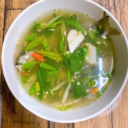 ปลาทูต้มบีบน้ำมะนาว