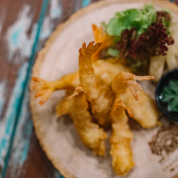 กุ้งชุบแป้งทอด