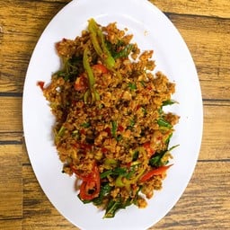 กบผัดแห้ง