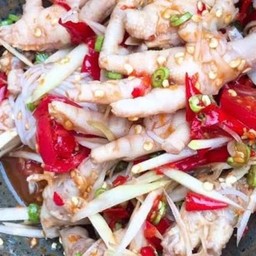 ตำตีนไก่