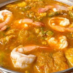 ป้าอ้อยำกบ@วัดสมบูรณ์