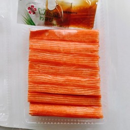 ปูอัด (พร้อมโชยุ วาซาบิ)