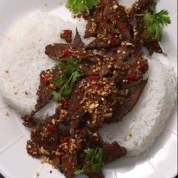 Stir-Fried Pork Liver With Chili And Salt