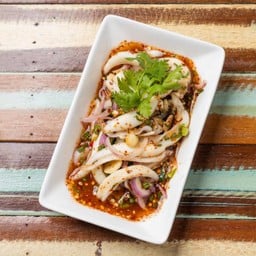 ลาบปลาหมึก