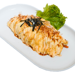 028 ข้าวห่อไข่ใส่แฮม (HAM OMURICE)