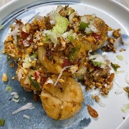 หอยเชลล์คั่วพริกเกลือ