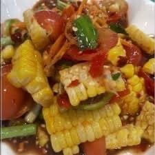 ตำปูปลาร้าข้าวโพด