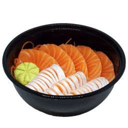 54)ซาซิมิแซลมอนสด+โทโร่