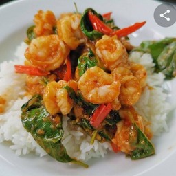 กะเพากุ้ง