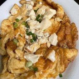 ข้าวไข่เจียวเต้าหู้ทรงพลัง