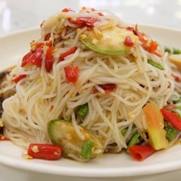 ตำขนมจีนปูปลาร้า