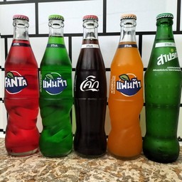 น้ำอัดลมแก้วถัง