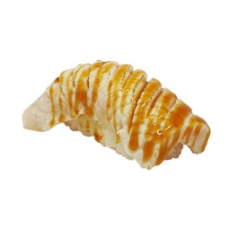 43)ข้าวปั้นหน้าปลาฮามาจิย่างราดซอส