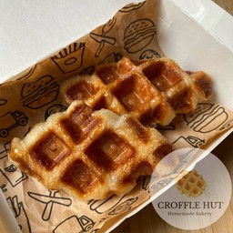 Plain Croffle 60g (รสออริจินอล 3 ชิ้น)